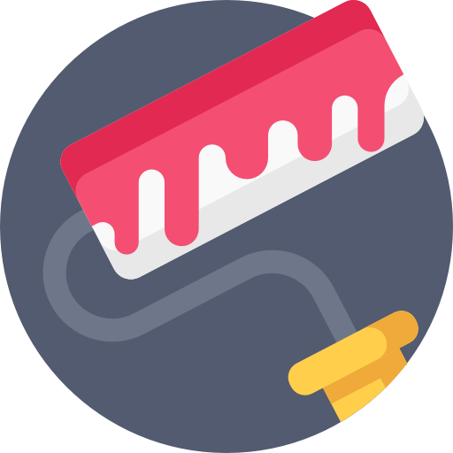 Paint Roller Icon Creative Process Freepik