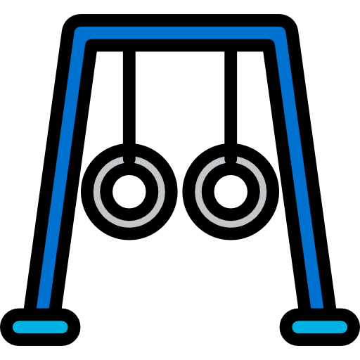 Gym, Gymnast, Object, Sports And Competition, Couple, Two, Ring