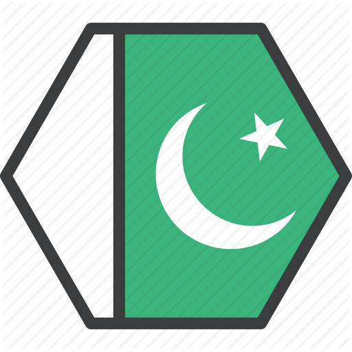 Asian, Country, Flag, Pakistan, Pakistani Icon