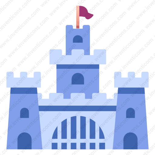 Download Castle,palace,fort Icon Inventicons