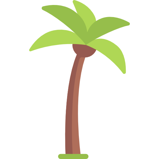 Palm Tree Free Vector Icons Designed