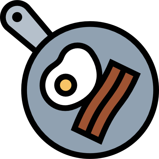 Frying Pan Icon Kitchen And Food Set Freepik