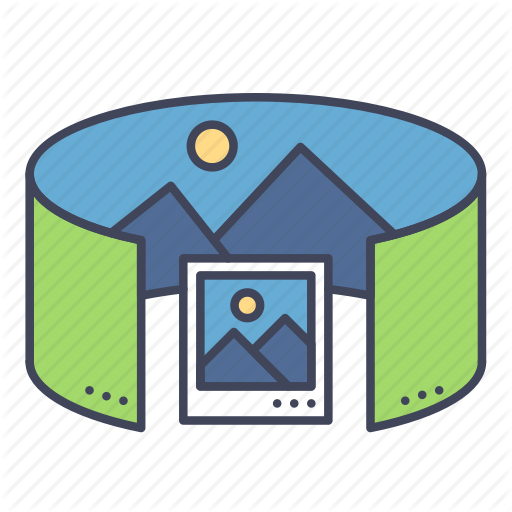 Image, Panorama, Reality, Scenery, View, Virtual, Vr Icon