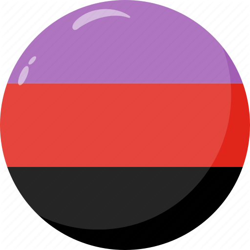 Flag, Gender, Polyamorous, Pride Icon