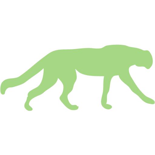 Guacamole Green Cheetah Icon