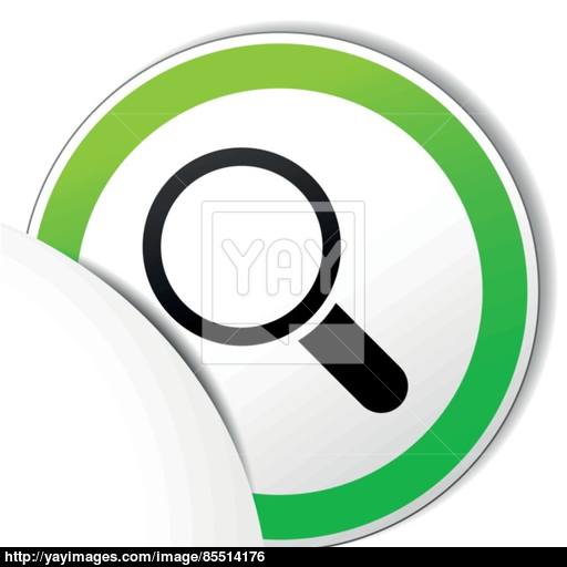 Vector Search Paper Icon Vector