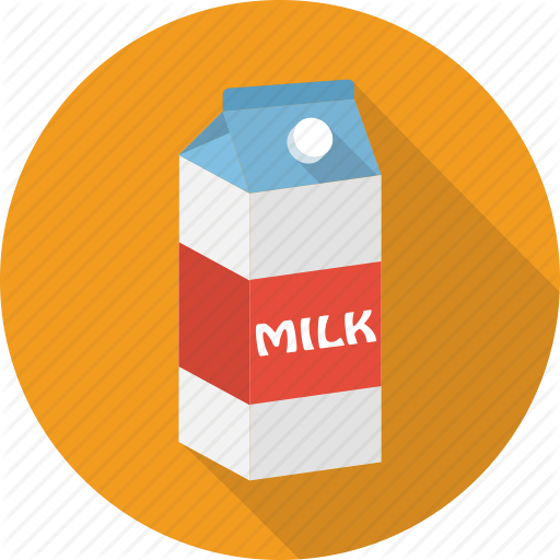 Cardboard, Drink, Food, Milk, Pack, Paper Icon