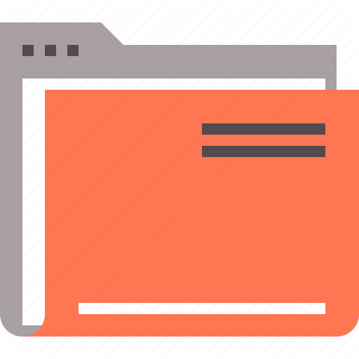 Documents, File, Folder, Paper Icon