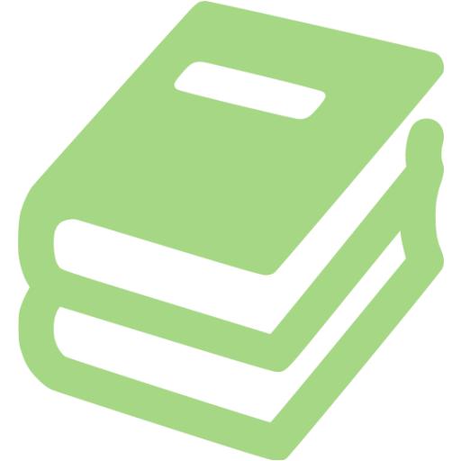 Guacamole Green Book Stack Icon