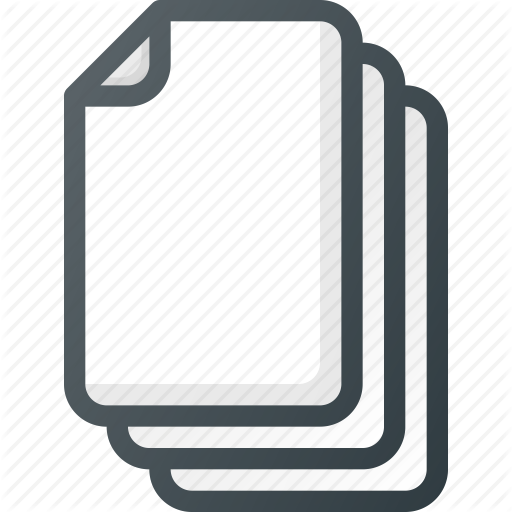 Paper, Stack, Try Icon