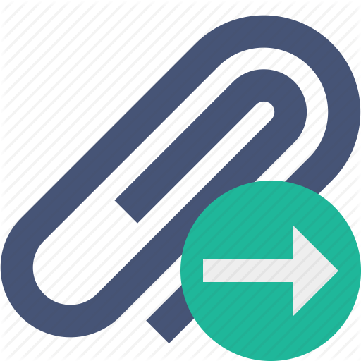 Attach, Attachment, Clip, Next, Paper, Paperclip Icon