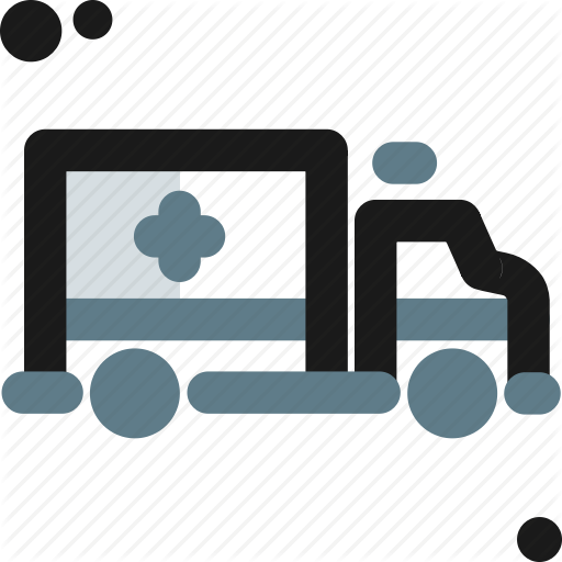 Ambulance, Bus, Emergency, Health, Paramedic, Transport Icon