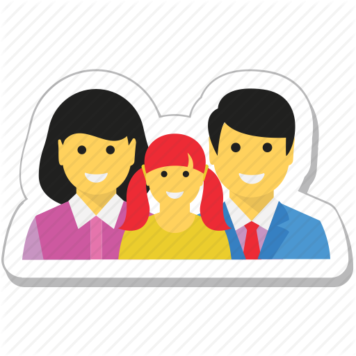 Couple, Family, Loving, Man, Parents Icon