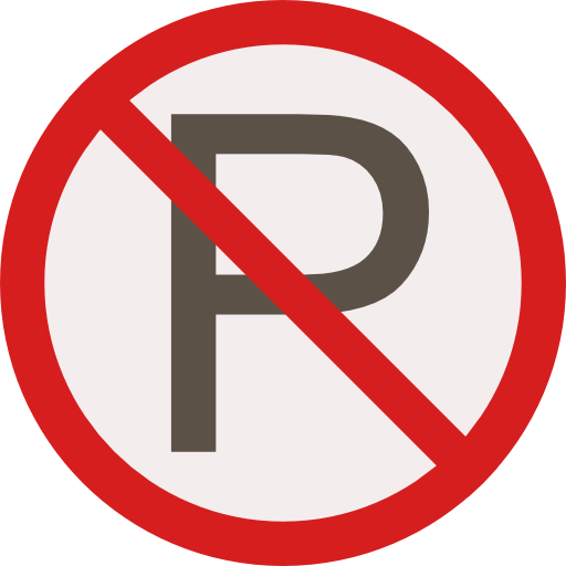 Prohibition, Not Allowed, Signaling, Forbidden, Parking Icon