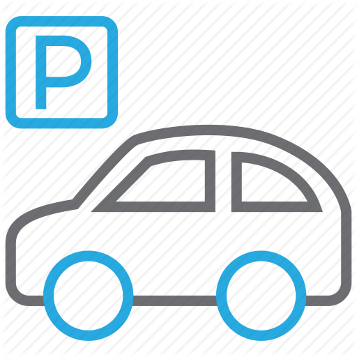 Auto, Car, Garage, Parking, Parking Lot, Sign, Vehicle Icon