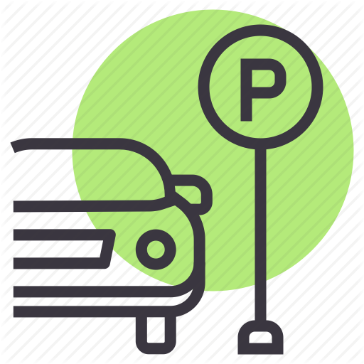 Car, Lot, Park, Parking, Space, Zone Icon