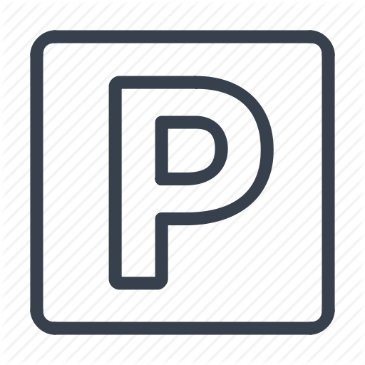 Parking, Parking Lot, Parking Space, Road, Sign Icon