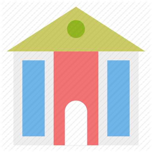Bank, Building, Court, Courthouse, Government, Parliament Icon