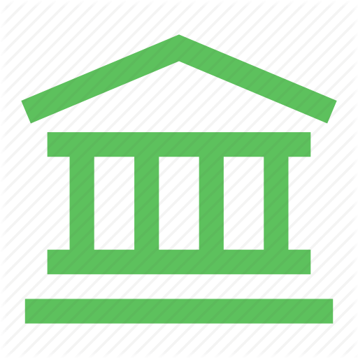 Bank, Court, Democracy, Finance, Institution, Museum, Parliament Icon
