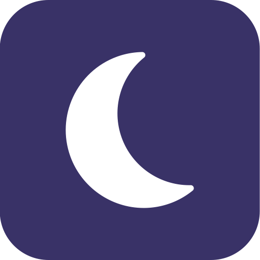 Moon, Night, Clear, Weather Icon