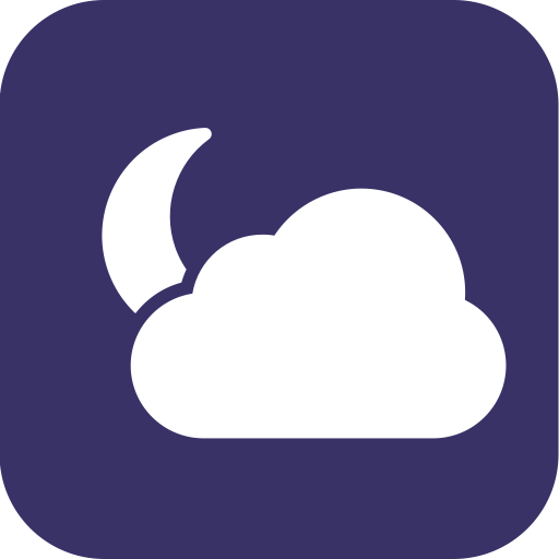 Night, Cloudy, Partlycloudy, Partly, Weather Icon