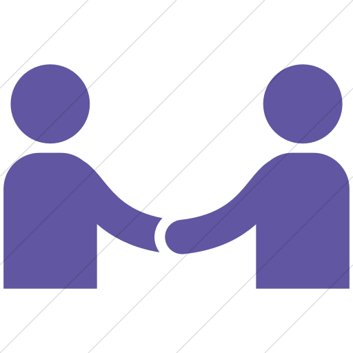 Simple Purple Ocha Humanitarians Activity Partnership Icon