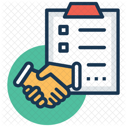 Contract Banner Black And White Library Partnership Agreement