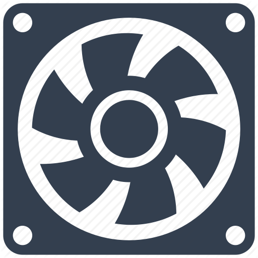 Cooler, Fan, Hardware, Parts Icon