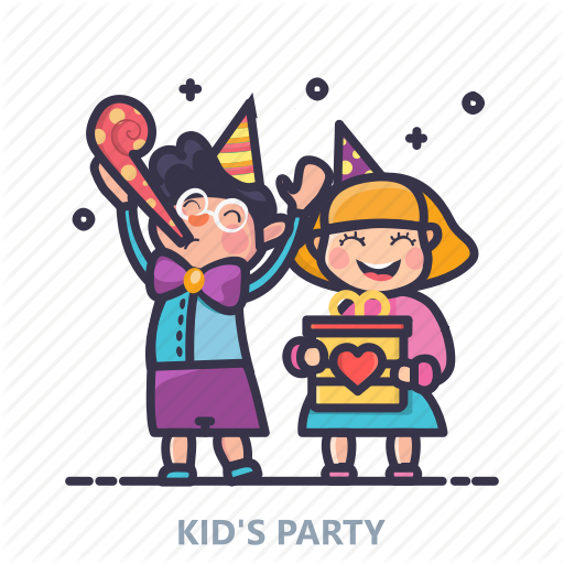 Birthday, Cakes, Celebration, Event, Kids, Lights, Party Icon