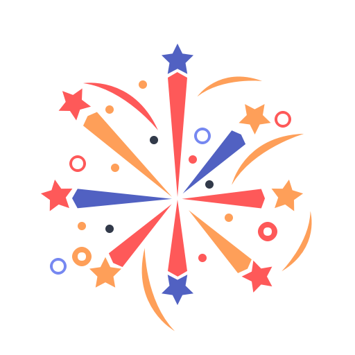 Firework, Newyears, Party Icon