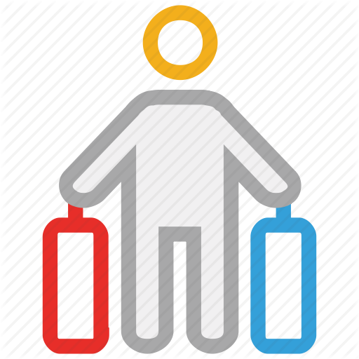 Luggage, Passenger, Tourist, Traveler Icon