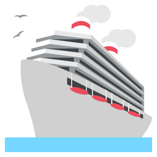 Passenger Ship Emoji Vector Icon Free Download Vector Logos Art