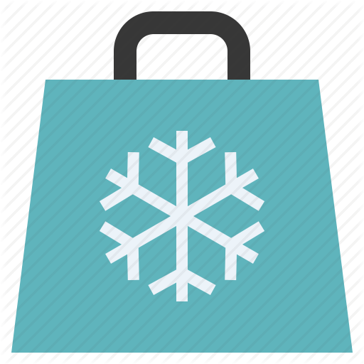 Bag, Christmas, Shopping, Winter Icon