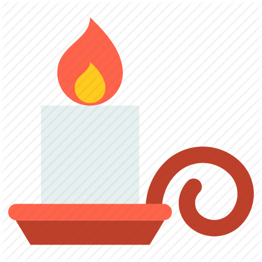 Candle, Candle Holder, Christ, Flame, Light Icon