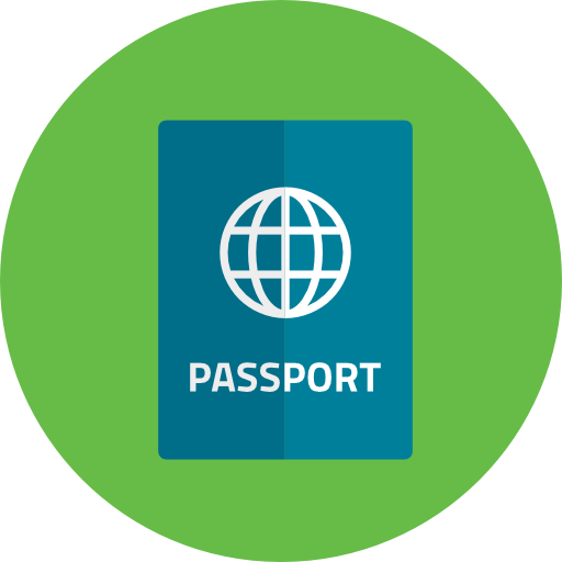 Passport, Travel, Identification, Document, Technology, Identity Icon