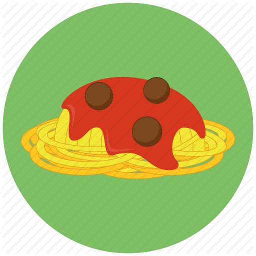 Food, Italian Food, Pasta, Spaghetti Icon