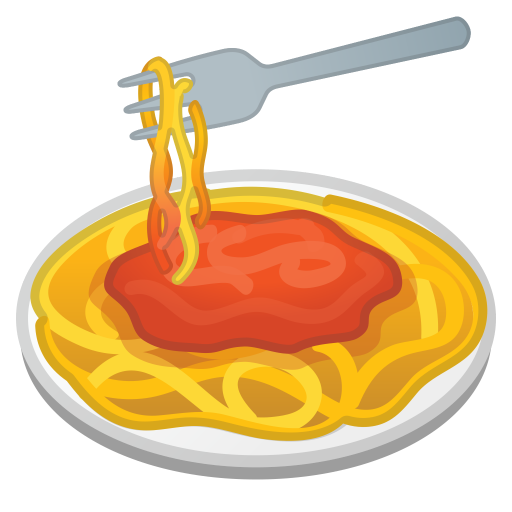 Spaghetti Icon Noto Emoji Food Drink Iconset Google