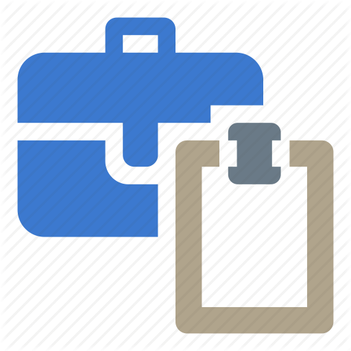 Business, Case, Office, Paste Icon