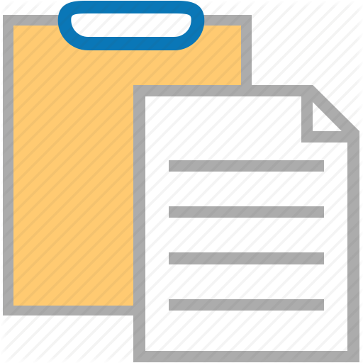 Clipboard, Copy, Document, Duplicate, File, Paper, Paste Icon