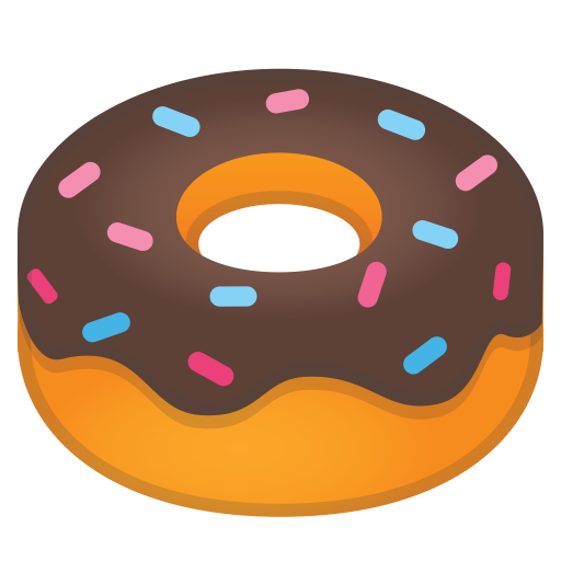 Doughnut Icon Noto Emoji Food Drink Iconset Google