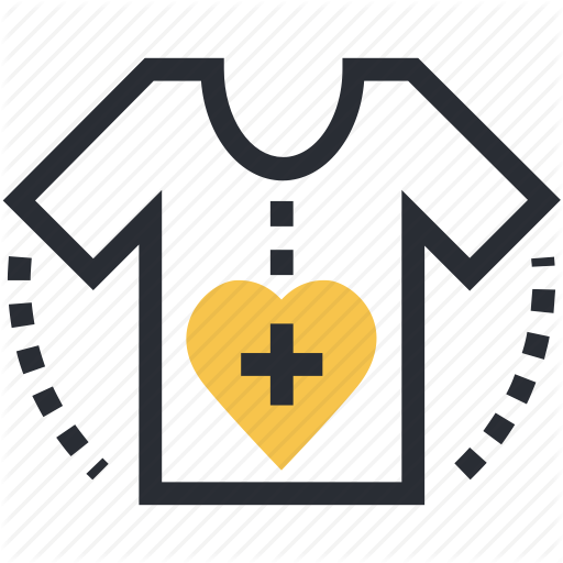 Clothes, Patient, Patient Shirt, Shirt, T Shirt Icon