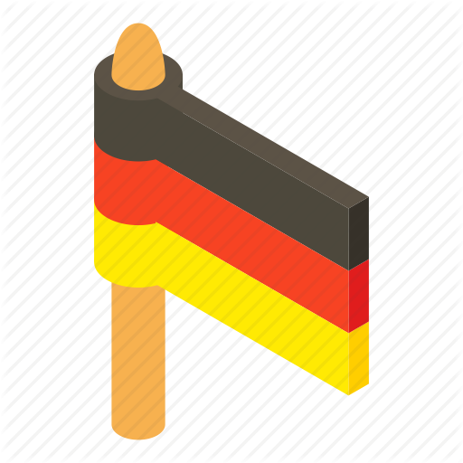 Cartoon, Flag, Germany, Nation, National, Patriotic, Patriotism Icon