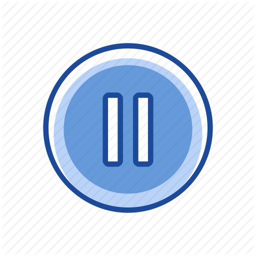 Lines, Outlet, Pause, Pause Button Icon