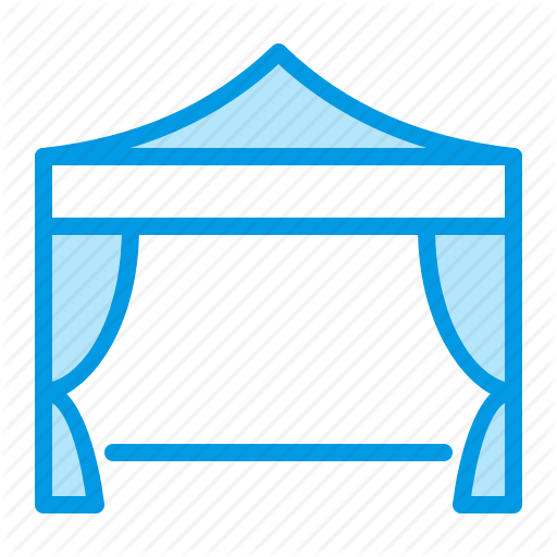 Marquee, Pavilion, Show, Tent, Trade Icon