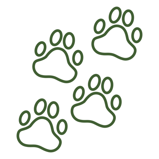 Paw Prints Icon