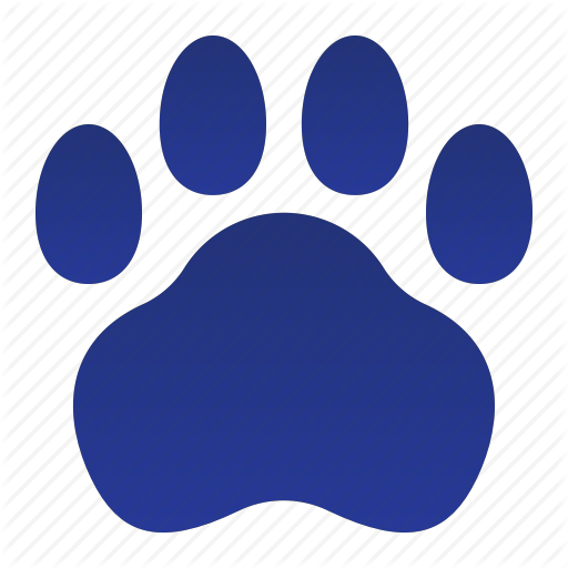 Paw Print Icon at GetDrawings | Free download