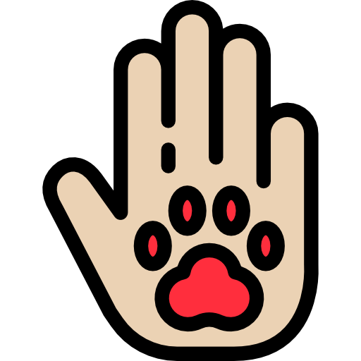 Pawprint, Footprint, Cat, Dog, Print, Animals Icon