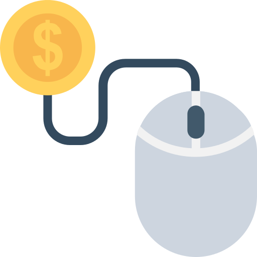 Pay Per Click Money Png Icon