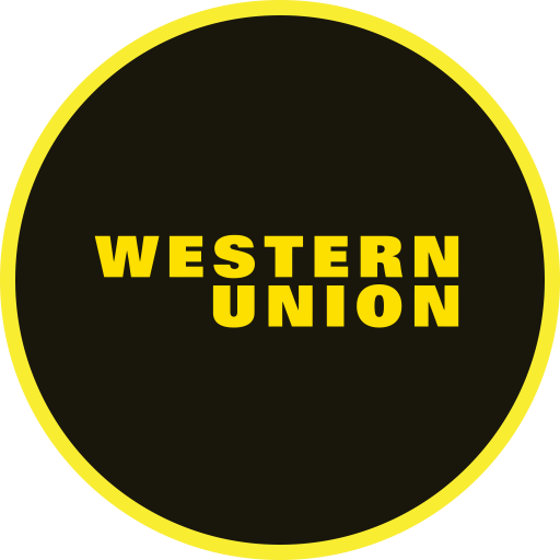Western Union, Circle, Payment Gateway Icon