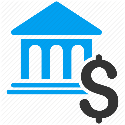 Bank, Finance, Blue, Transparent Png Image Clipart Free Download